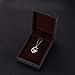 Caperci Rose Gold Plated Sterling Silver Moon and Love Heart Pendant Necklace Engraved I Love You To The Moon and Back
