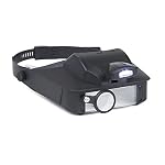 41UbbbLevfL. SS150 Carson-LumiVisor-Head-Magnifier-Head-Visor-with-LED-Lighted-Magnifier-2x3x5x6x-LV-10