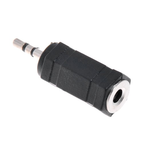 image for Kmise A7307 Headphone Adapter Cellphone PDA 2.5mm Male to 3.5mm Female
