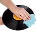 Record Cleaning Brush Kit - Ultimate LP Vinyl Maintenance Set by Record-Happy: Velvet Brush, Anti-Static Solution Fluid Spray and Microfiber Cleaning Cloth - to Keep your Album Collection like New !