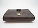 Coach Signature PVC Medium Corner Zip Wallet and Coin Purse F54023 Brown Black