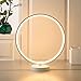 AUKEY Bedside Lamp, Dimmable Nightstand Lamp with Remote Control, 6 Lighting Modes, 4 Lighting Speeds, Color Changing RGB and Lighting Memory Function