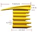 Super PDR 6Pcs Auto Body Paintless Dent Repair Tool Kits Knockdown Kits Curved Window Wedge Kits
