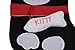 Clever Creations 1 Pack Classic Christmas Stocking Hanging Decoration, 17 Inches Large Size Plush Gift for Family Holiday Party, Black Cat
