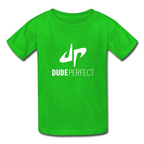 Mr.Potato 2016 Incomparable Dude Perfect Green kid Tee Shirt Medium