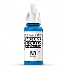 Vallejo Blue Fluorescent Paint, 17ml
