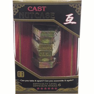 Eureka Brain Teaser - Cast Jigsaw Puzzle - Nutcase.Diff 6 (code 473763)