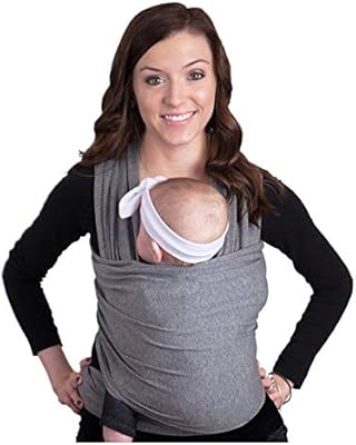 nursing newborn in wrap