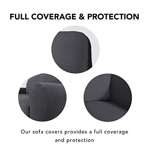 PureFit Stretch Chair Sofa Slipcover Spandex Jacquard Non Slip Soft