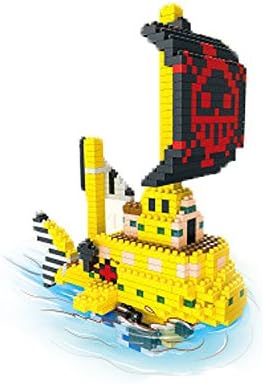 Amazon ワンピース ブロック トラファルガー ローの潜水艦 ブロック おもちゃ
