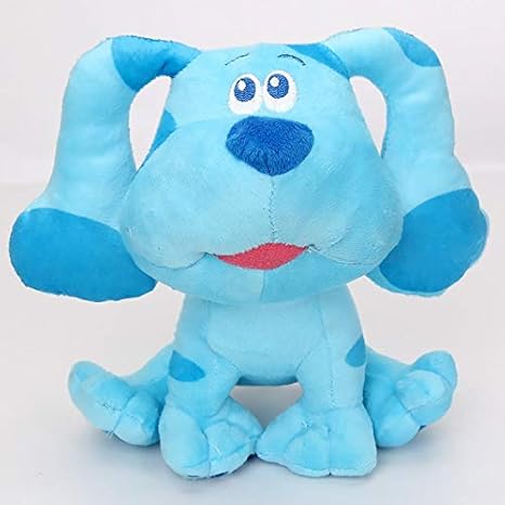 Amazon Co Jp cm Blue S Clues You ビーンバッグぬいぐるみブルーピンクの犬ぬいぐるみ かわいいクリスマスキッズブルーの手がかりぬいぐるみ人形 Diy 工具 ガーデン