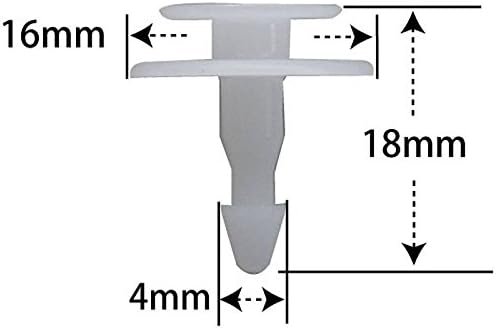 Amazon プッシュリベット 内張りクリップ ホンダ用 10個入 純正番号 Sx0 003 Sx0 003 Nh 724 内張りはがし クリップクランプツール 車 バイク