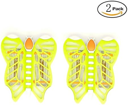 Bug Zapper Mosquito Killer,Lamp Mosquito Trap,Electronic Insect Killer,Mosquito Zapper,Night Light,Eliminates Most Flying Pests 2 Pack (Butterfly Green)