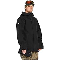 VOLCOM ブラック ジャケット Men's Brighton Full Zip Jacket - Volcom