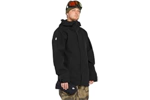 Volcom mens Brighton Hooded Snowboard Ski Winter Jacket