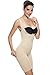 KHAYA Women's Shapewear Bodysuit Open Bust Waist Control Body Shaper Nude M