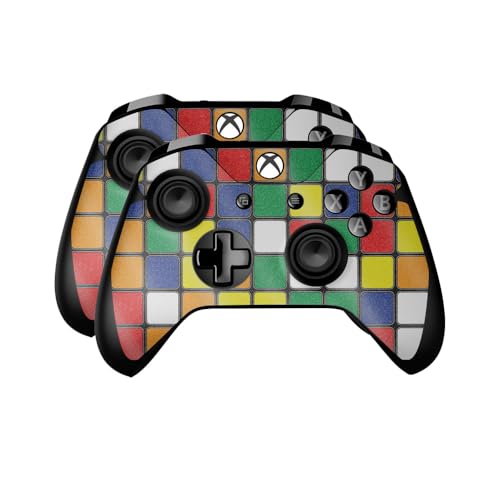 Glossy Glitter Skin Compatible with Microsoft Xbox One Controller (2 Pack) - Pu…