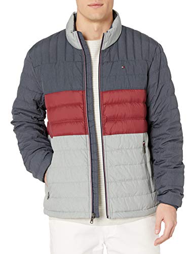 tommy hilfiger men's packable natural down jacket