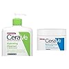 CeraVe Hydrating Cleanser with Moisturising Cream Bundle