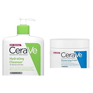 CeraVe-Hydrating-Cleanser-with-Moisturising-Cream-Bundle CeraVe Hydrating Cleanser with Moisturising Cream Bundle