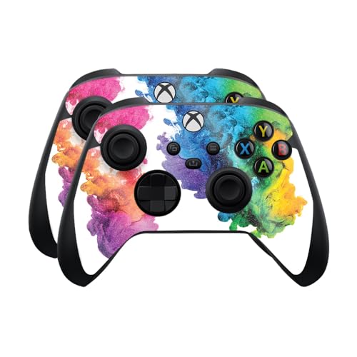 Glossy Glitter Skin Compatible with Microsoft Xbox Series X|S Controller (2 Pac…