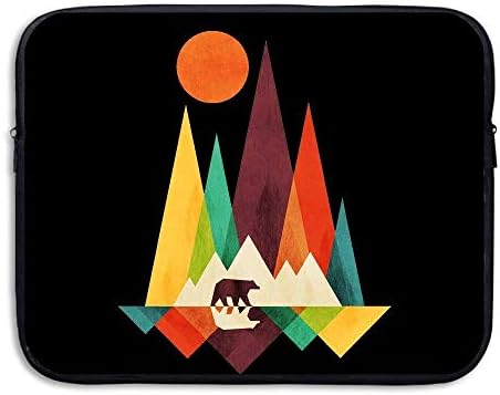 Beach Surfer Laptop Sleeve Case Protective Bag Dark Anime Printed Ultrabook Briefcase Sleeve Bags Cover for 13-15 Inch MacBook Pro/Notebook/Acer/Asus/Lenovo Dell/Women/Men