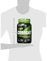 Muscle Pharm Combat, proteína de liberación temporal avanzada en polvo, galletas con crema, 2 lb