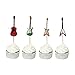 Guitar Rock Music Theme Cake Cupcake Toppers Picks for Birthday Wedding Baby Shower Music Themed Party 24 PCS