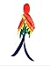 Nicky Bigs Novelties Tropical Parrot Hat for Adults Colorful Macaw Bird Costume Head Cap with Feathers Beak Tail Funny Novelty Hat for Luau Beach Party Zoo Trip Halloween Cosplay Festivals One Size