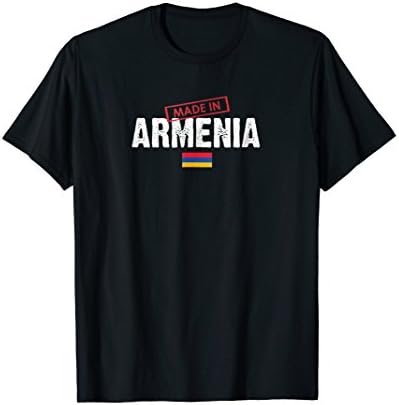 Made In Armenia Flag Shirt for Men Women Kids