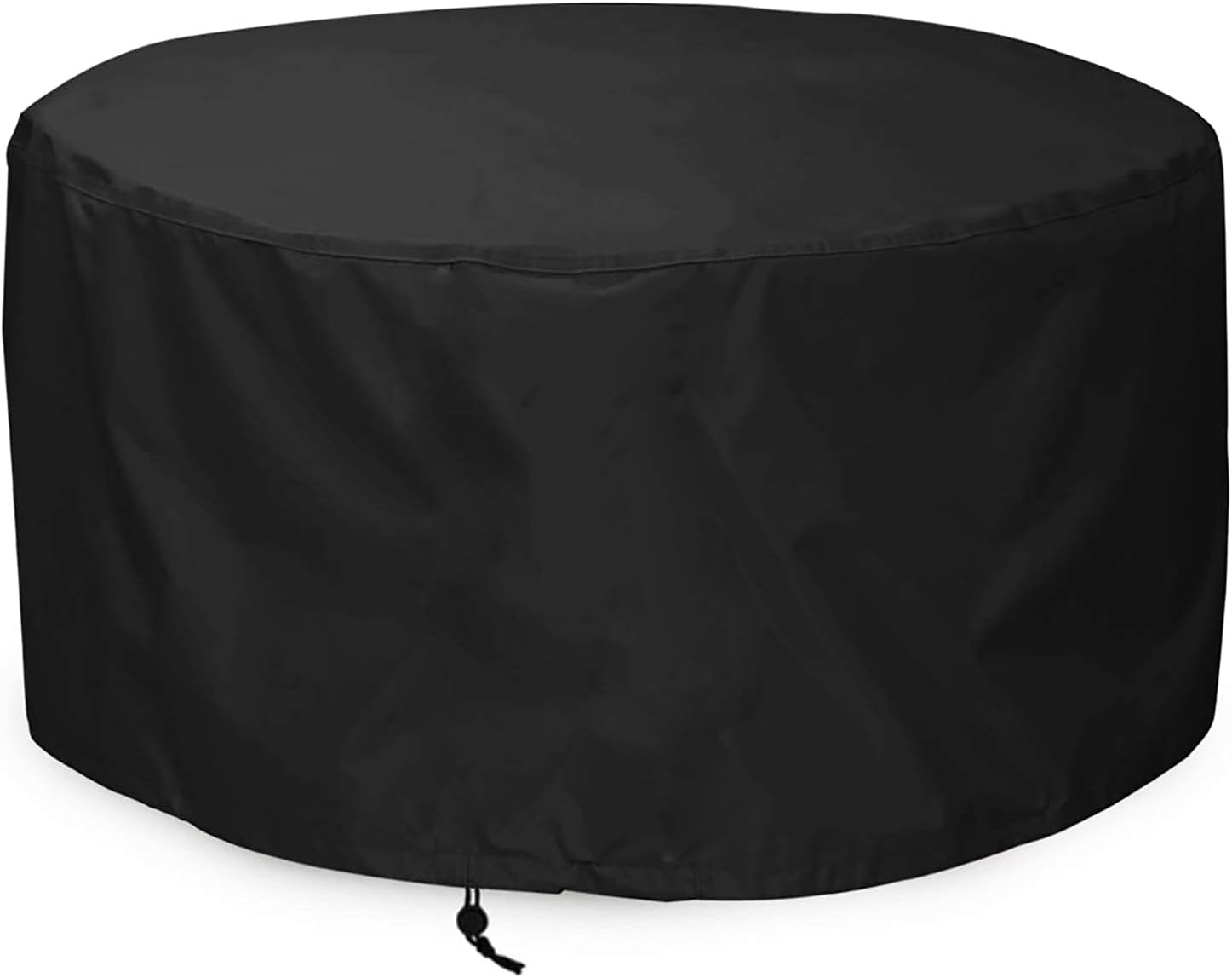 Round Deck Boxes Covers,Round Outdoor Storage Table Deck Box Cover (Black,28in): Kitchen & Dining