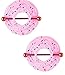 Body Accentz Nipple Shield Rings Barbell Barbells Sold as a Pair 14 Gauge Cupcake and Sprinkles