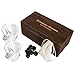 Whiskey Stones Glasses Gift Set - 8 Granite Chilling Whisky Rocks + 2 Crystal Tumblers + Cotton Bag in Wooden Box – Reusable Ice Cubes by Cumbreca