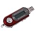 SODIAL(R) 8G USB Flash Drive MP3 Player FM Walkman red