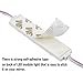 Autai Make Up Mirror Light Dimmable Soft White 10 LED Module Light Bulbs 6.56ft with Switch Dimmer and Power Supply for Cosmetic Mirror Vanity Mirror Make-up Mirror Decoration
