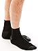 Bolter 18 Pack Men's Ankle Socks (8-12, Black)