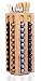 BARBARI Bamboo Coffee Capsules Pod Holder Carousel.Holds 80 Coffee Capsules Storage Organizer .Elegant and Modern Wooden Finish.360-degree Rotation.