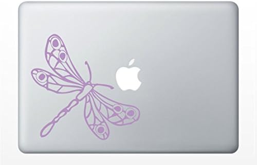 Dragonfly Laptop Decal | Car Vinyl Sticker (Lilac)