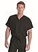Landau Essentials Unisex Relaxed Fit 1-Pocket V-Neck Scrub Top 7502 Graphite