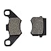 HIAORS Front Rear Brake Pad and Fuel Filter for Twister 150 GT GTS SS 250 157QMJ 1P57QMJ Tomberlin 150cc Buggy TrailMaster 150 XRS Go Kart 4 Wheeler