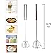Stainless Steel Whisk Set 2 Piece,10 Inches,Egg Whisk,Push Whisk