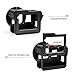 D&F Aluminum Alloy Protective Housing Case with Protective UV Lens & Backdoor for GoPro Hero 6