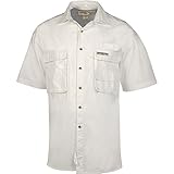 Hook & Tackle Gulfstream Short Sleeve Large White