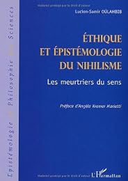 Éthique et épistémologie du nihilisme