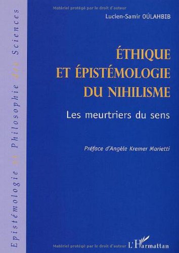 Éthique et épistémologie du nihilisme
