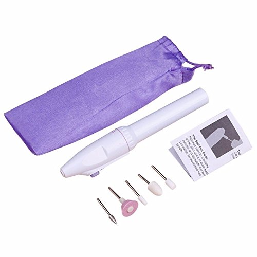 Nail Art Care Tips Electric Manicure Toe Nail Drill Buffing File Pen Tool Art Salon Manicure Pen Tool(not included battery)