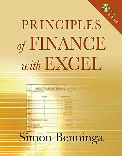 Principles of Finance with Excel 第二版 Principles of Finance with Excel, 2nd Edition: Simon Benninga