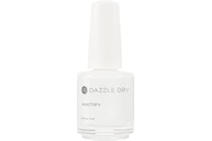 Dazzle Dry Step 4 - Mattify Top Coat, Fast Drying, 0.5 oz (15 ml)