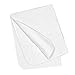 Gerber Baby Boys and Girls Newborn Infant Baby Toddler Nursery Waterproof Barrier Bedding Crib Protector Pad, White, 27” x 36” Pack