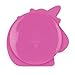 Bumkins Toddler and Baby Suction Plate, Silicone Divided Grip Dish, Babies and Kids, Baby Led Weaning, Children Feeding Supplies, Non Skid Sticky Bottom, Platinum Silicone, Ages 6 Months Up, Unicorn